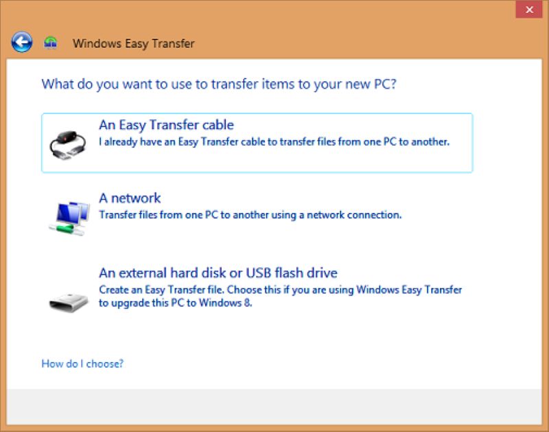 Cách sử dụng Windows Easy Transfer