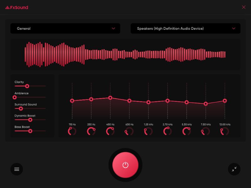 Phần mềm FxSound